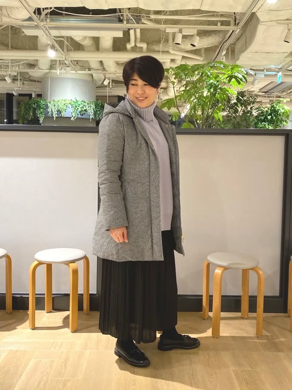 自由区 田中 コーディネート画像