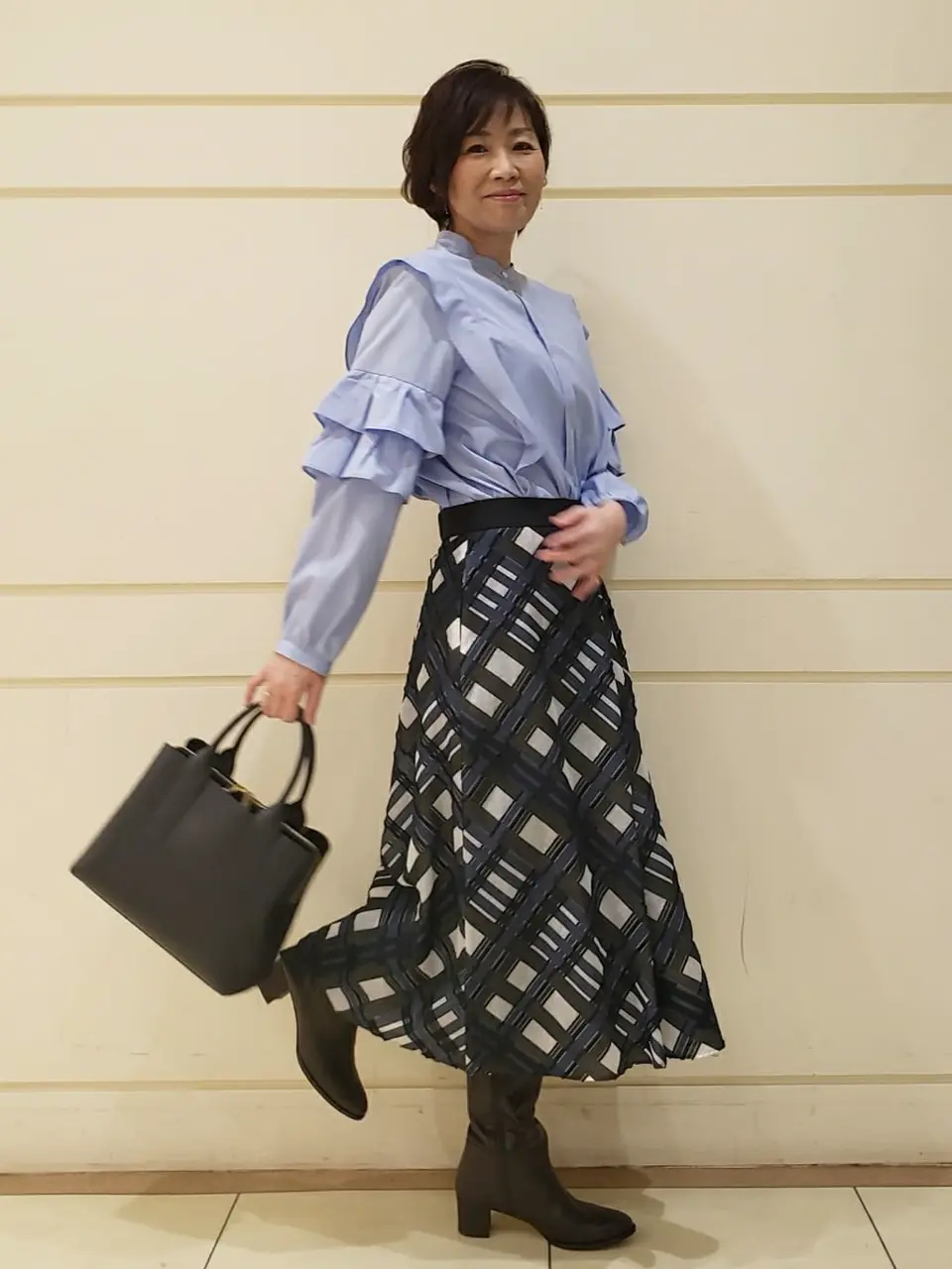 自由区 maruri コーディネート画像