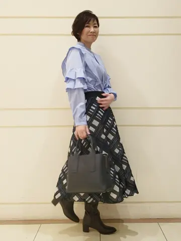 自由区 maruri コーディネート画像