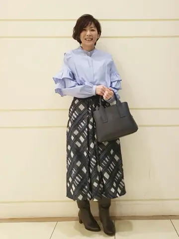 自由区 maruri コーディネート画像