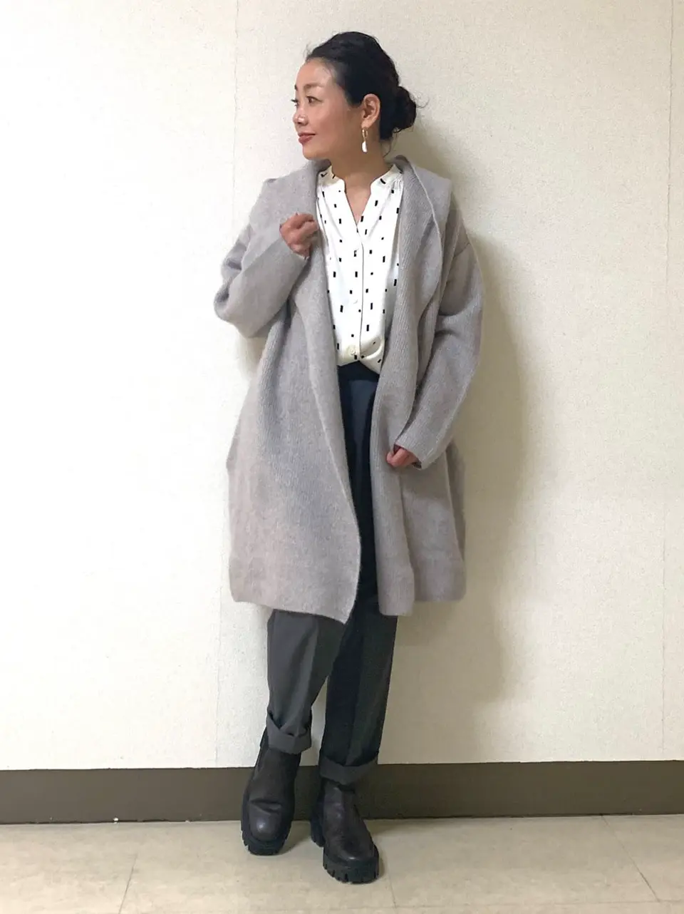 自由区 坂本 コーディネート画像