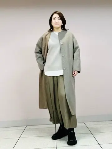 自由区 上島 コーディネート画像