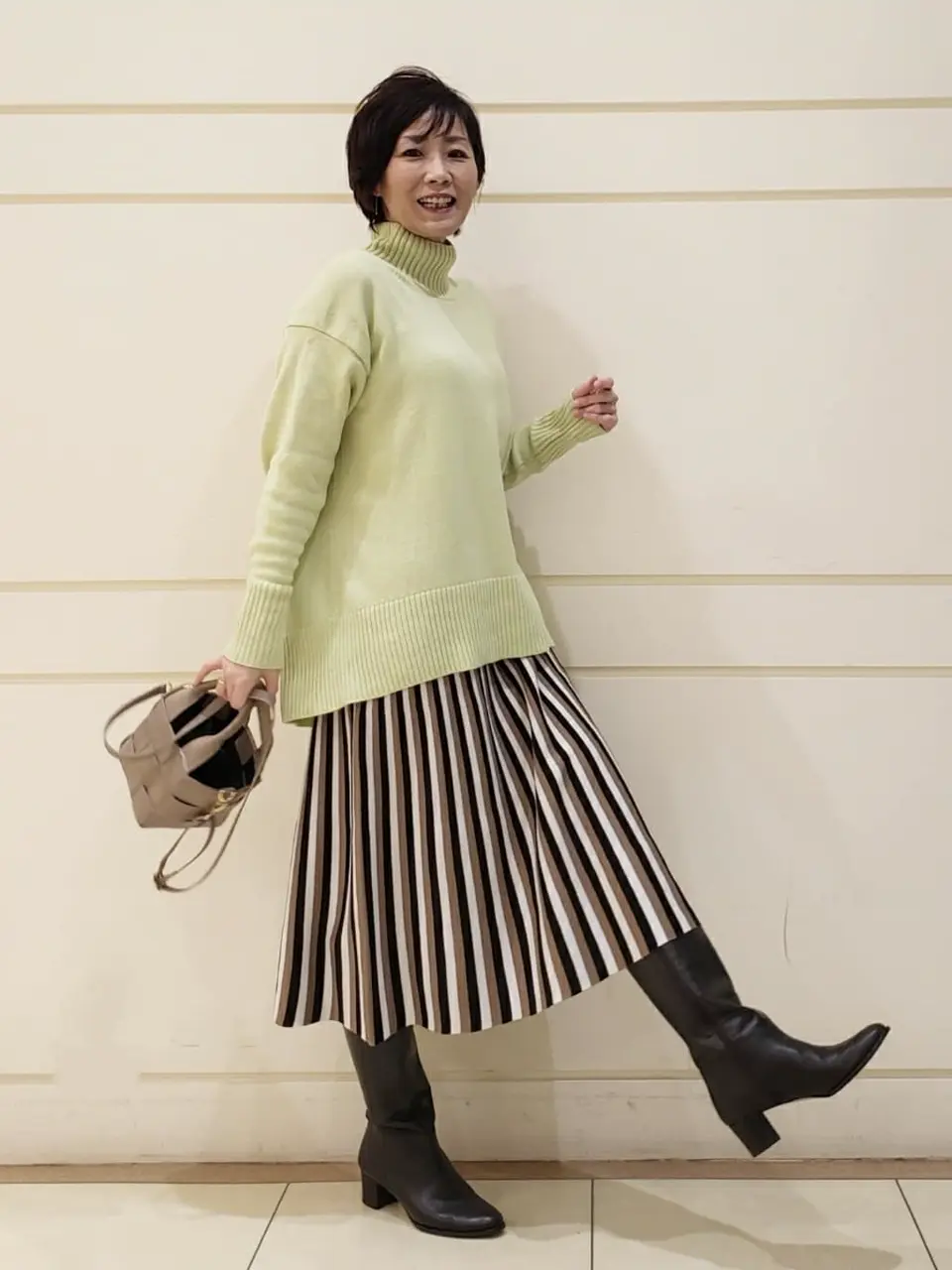 自由区 maruri コーディネート画像