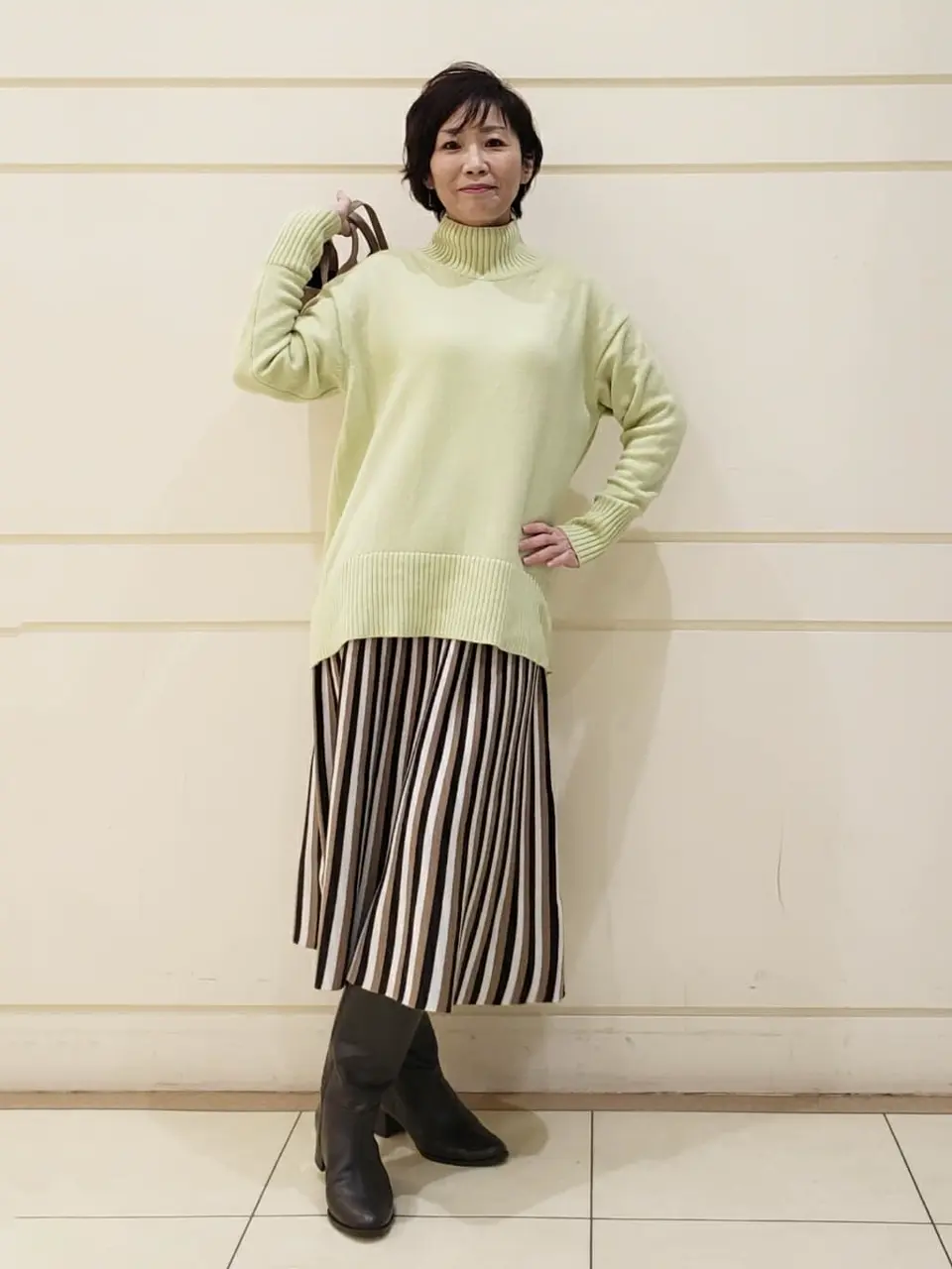 自由区 maruri コーディネート画像