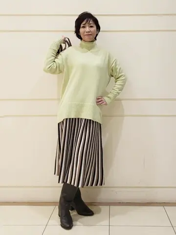 自由区 maruri コーディネート画像