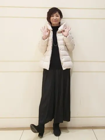 自由区 maruri コーディネート画像