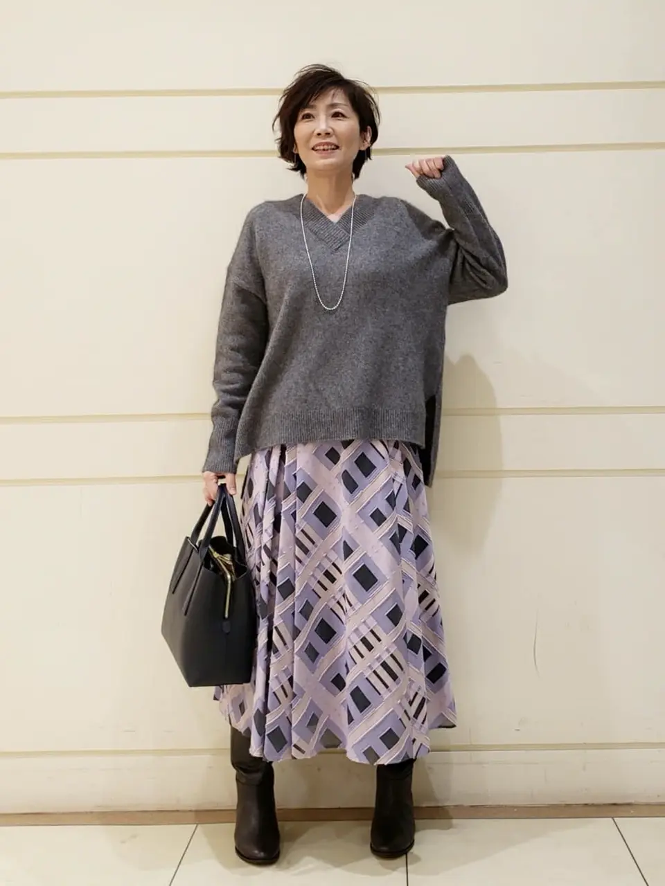 自由区 maruri コーディネート画像