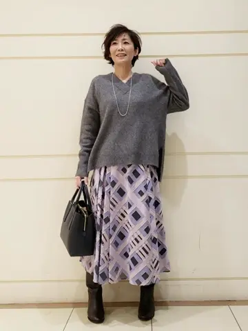 自由区 maruri コーディネート画像