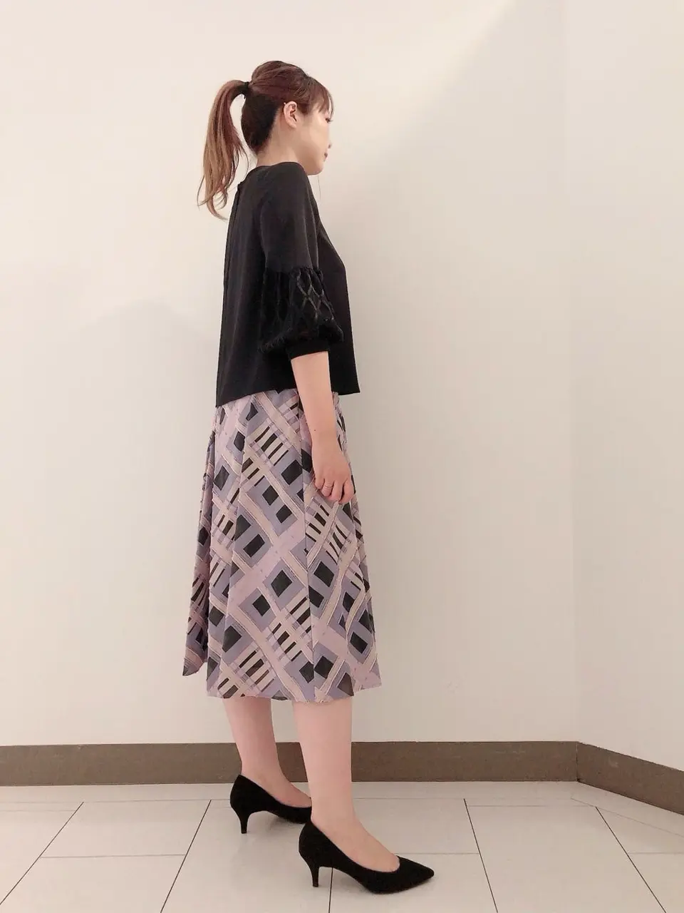 自由区 スタッフ コーディネート画像