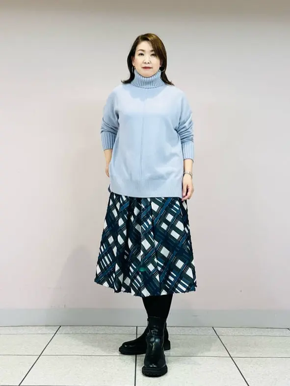 自由区 上島 コーディネート画像