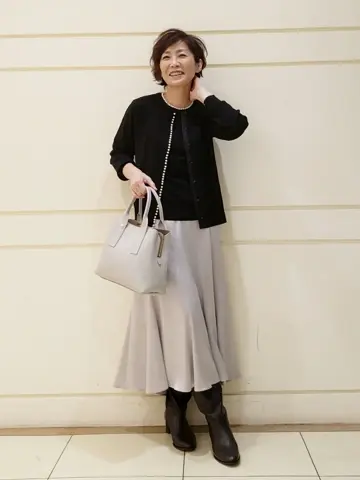 自由区 maruri コーディネート画像