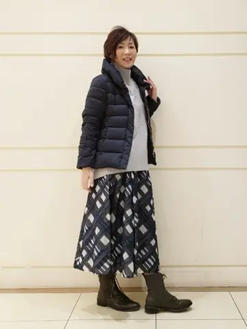 自由区 maruri コーディネート画像