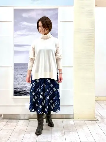 自由区 中鉢 コーディネート画像