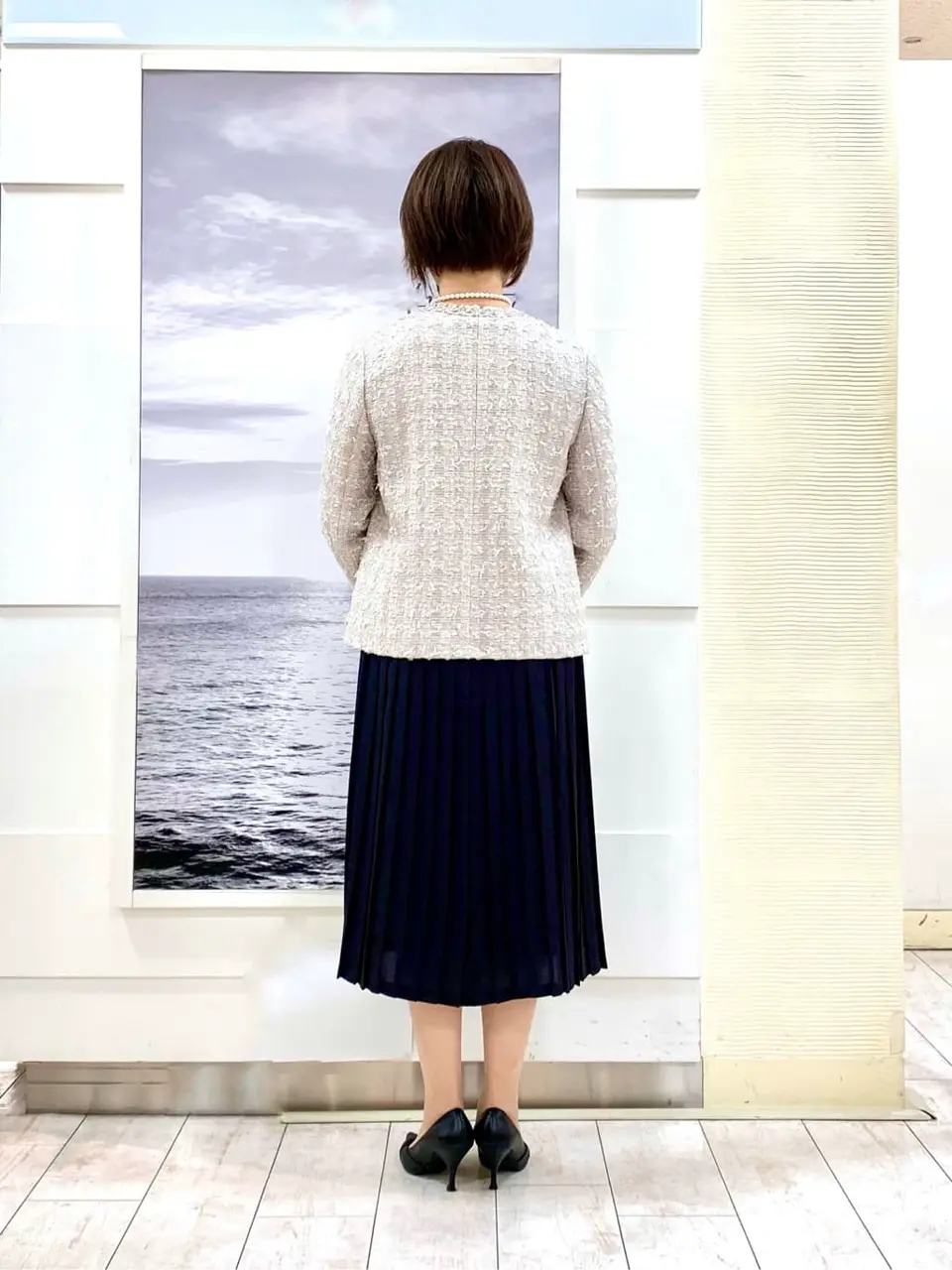 自由区 中鉢 コーディネート画像