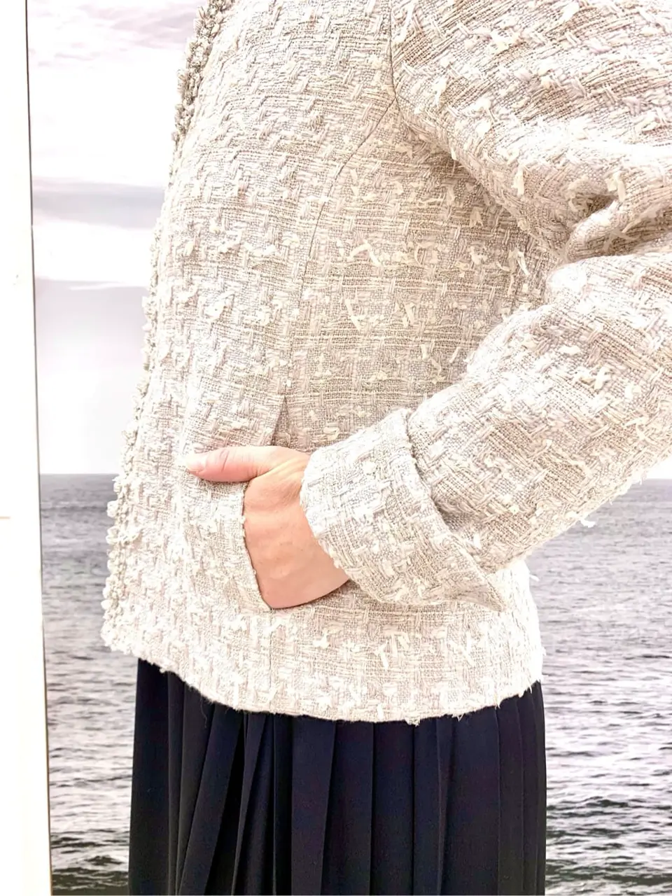 自由区 中鉢 コーディネート画像