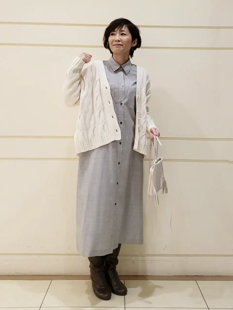 自由区 maruri コーディネート画像