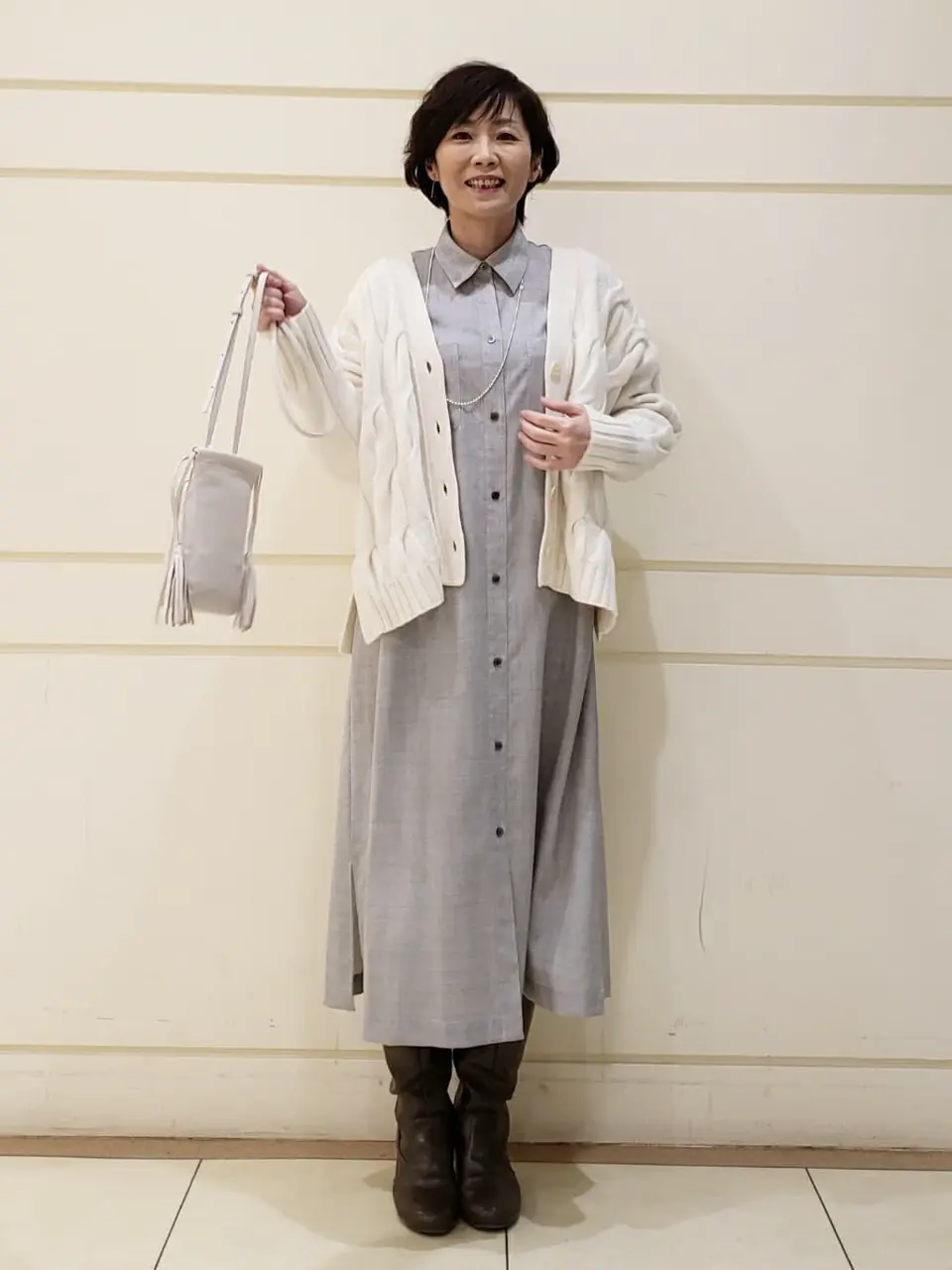 自由区 maruri コーディネート画像