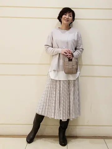 自由区 maruri コーディネート画像