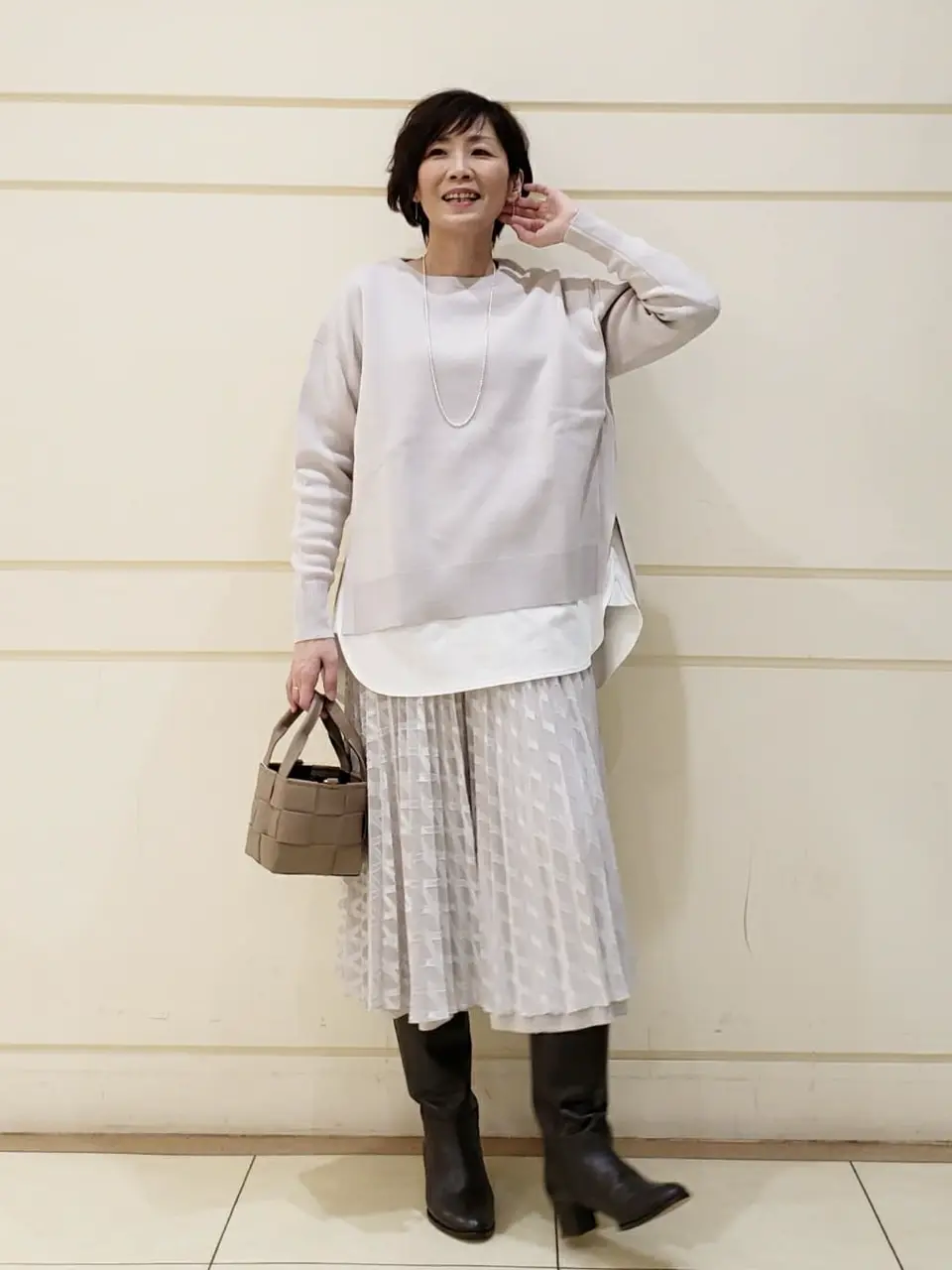 自由区 maruri コーディネート画像