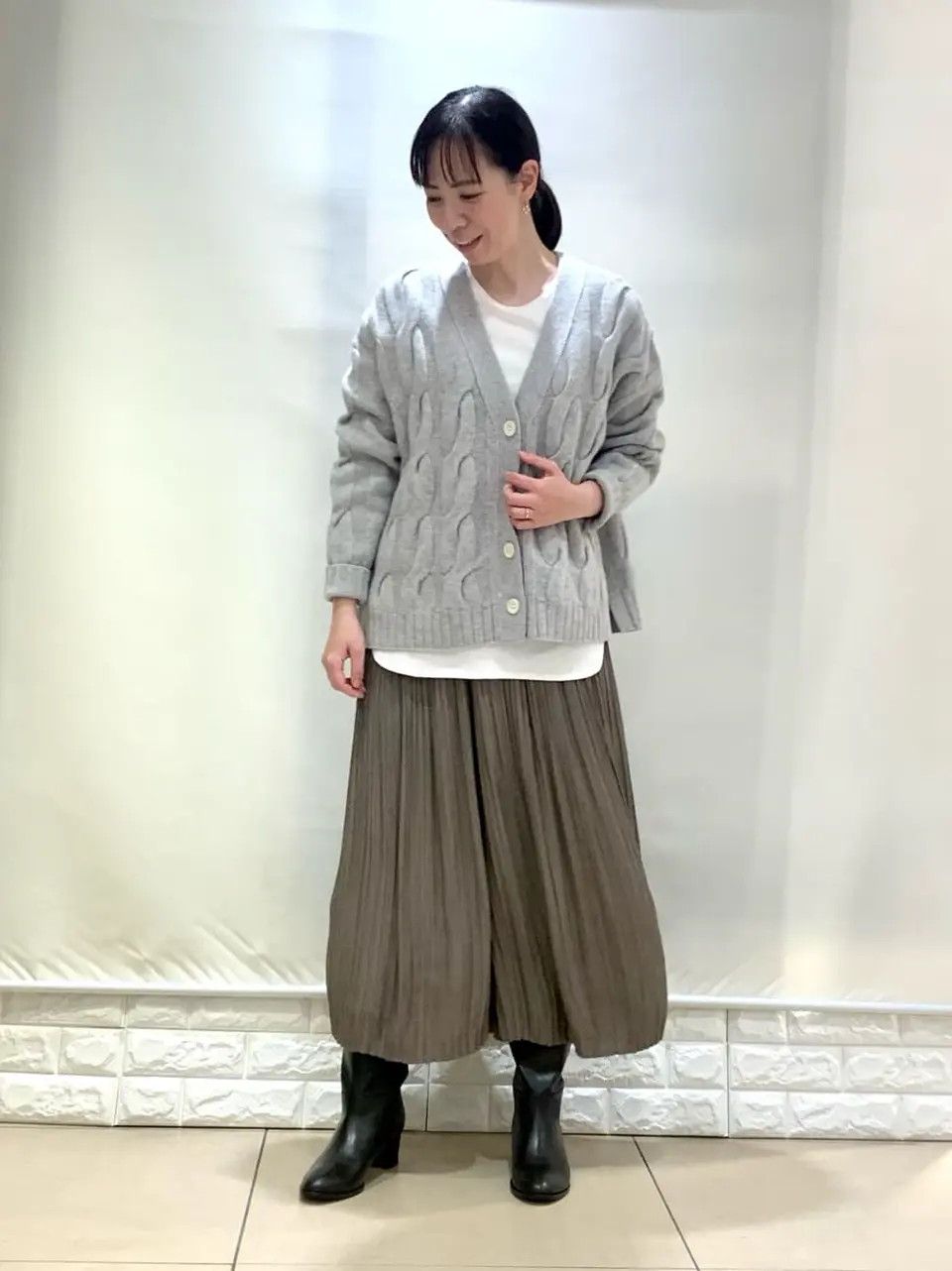  丸尾 コーディネート画像