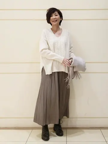 自由区 maruri コーディネート画像