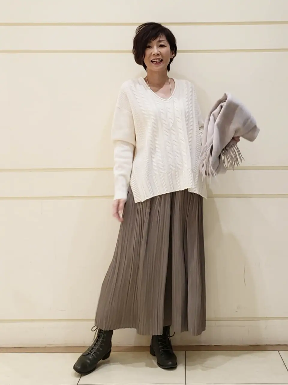 自由区 maruri コーディネート画像