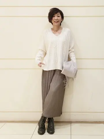 自由区 maruri コーディネート画像