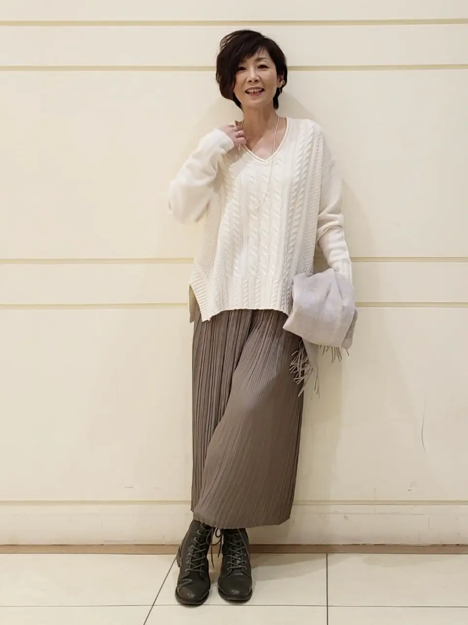 自由区 maruri コーディネート画像