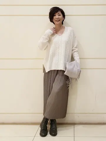 自由区 maruri コーディネート画像