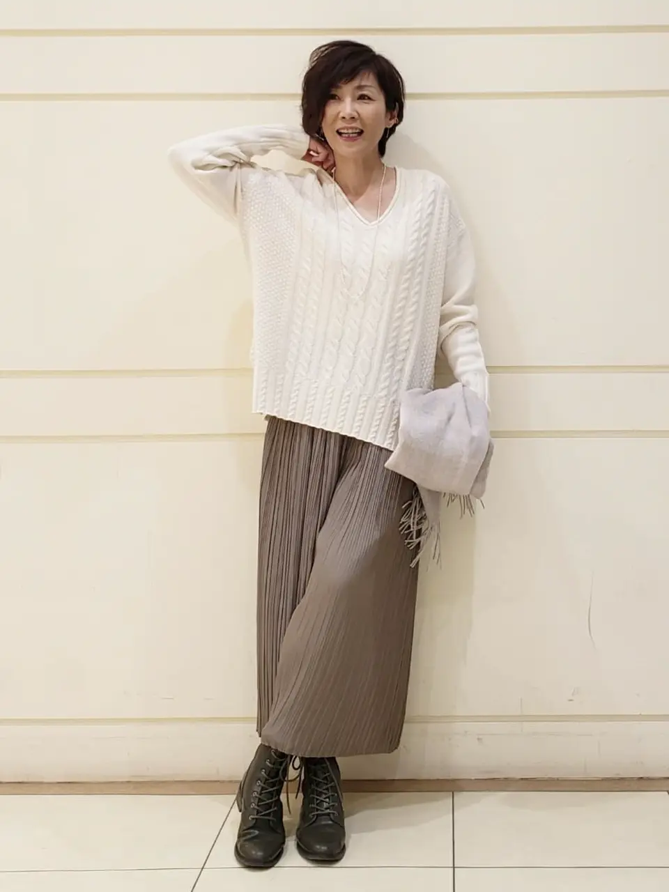 自由区 maruri コーディネート画像