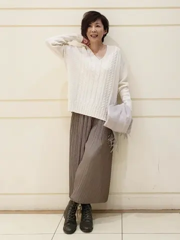 自由区 maruri コーディネート画像