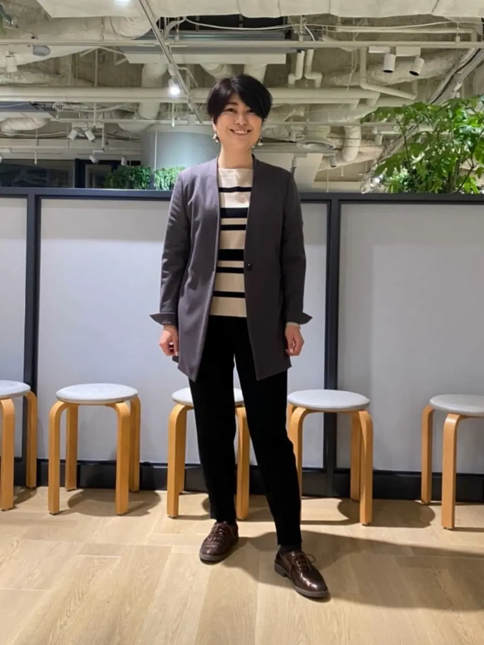 自由区 田中 コーディネート画像