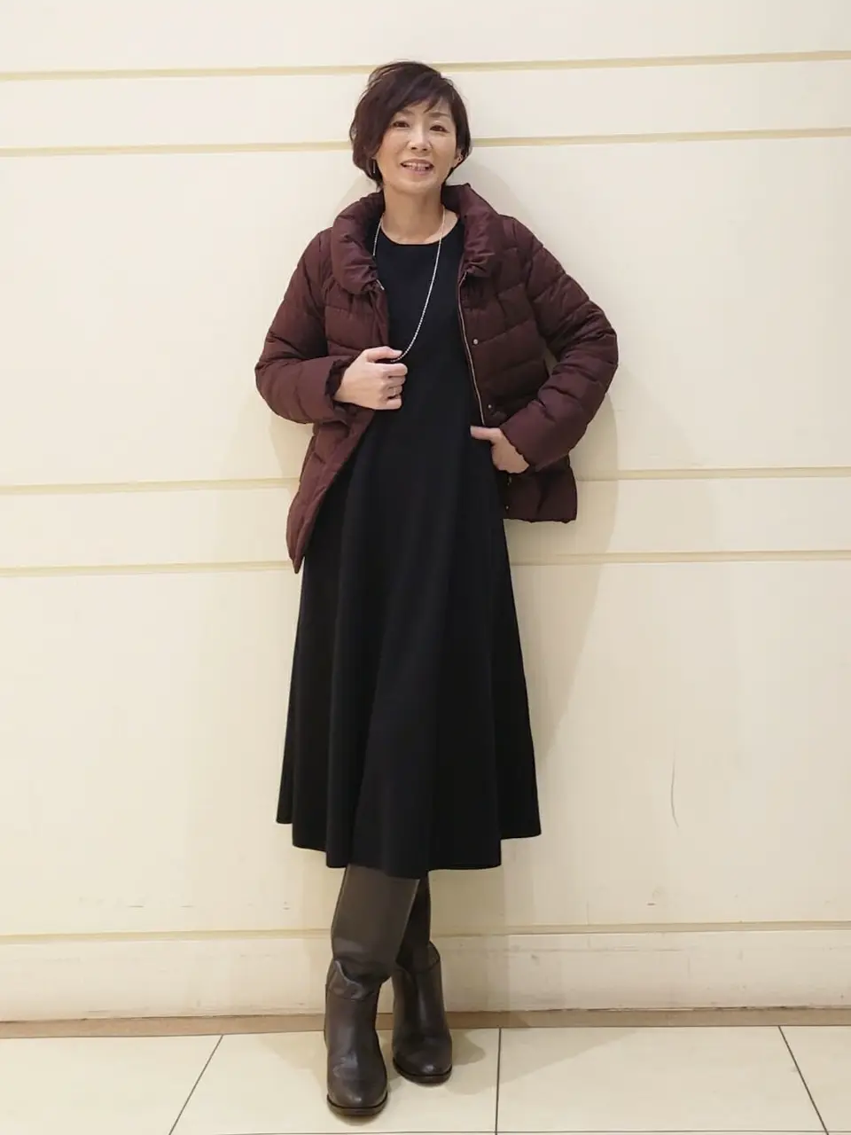 自由区 maruri コーディネート画像