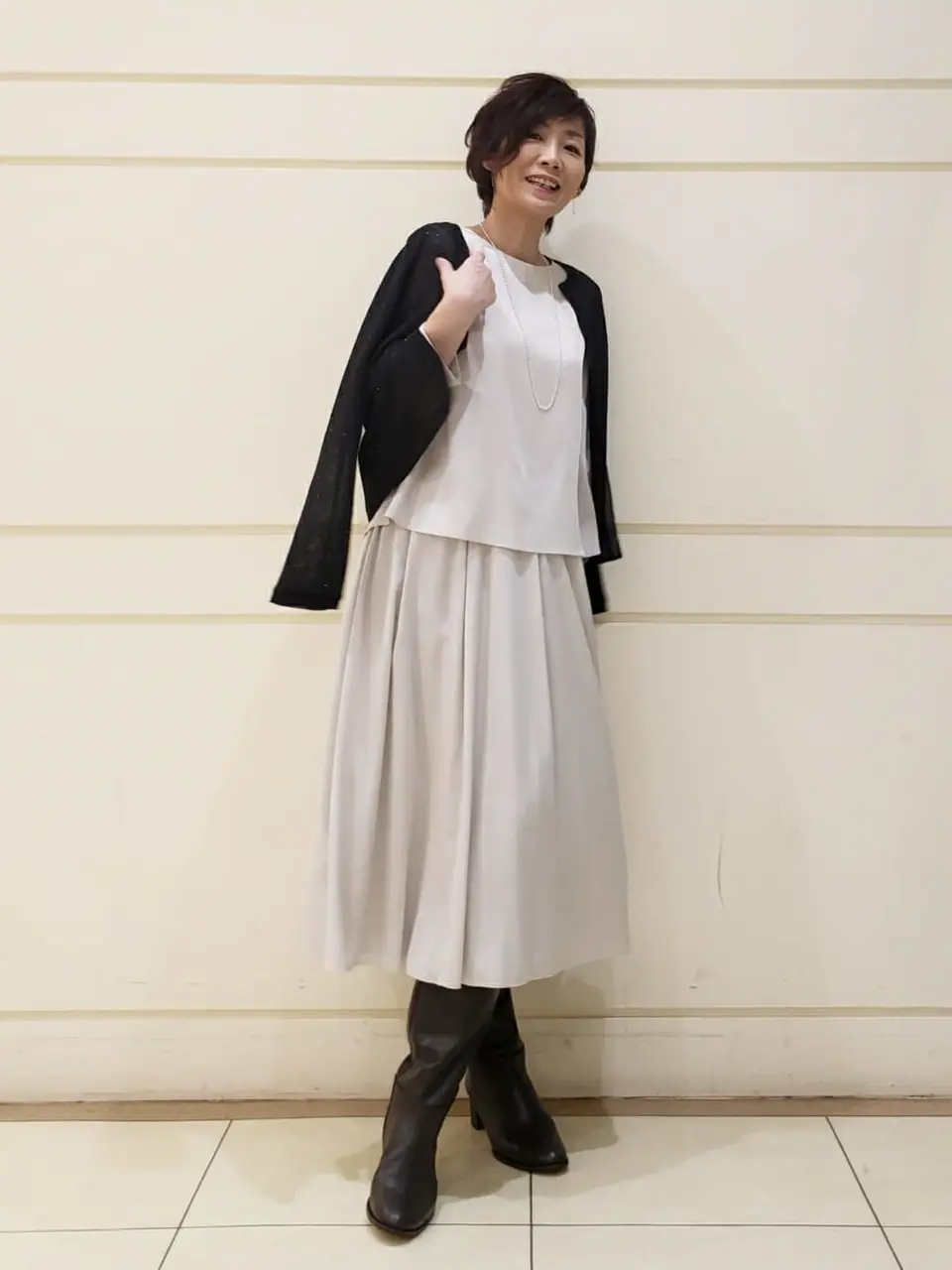 自由区 maruri コーディネート画像