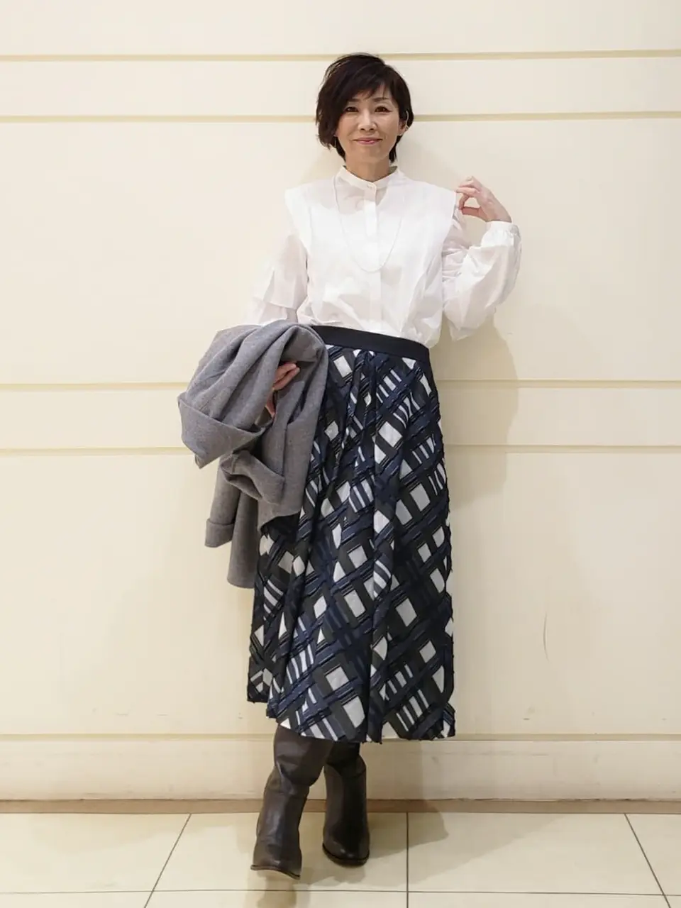 自由区 maruri コーディネート画像