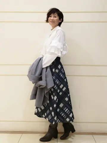 自由区 maruri コーディネート画像