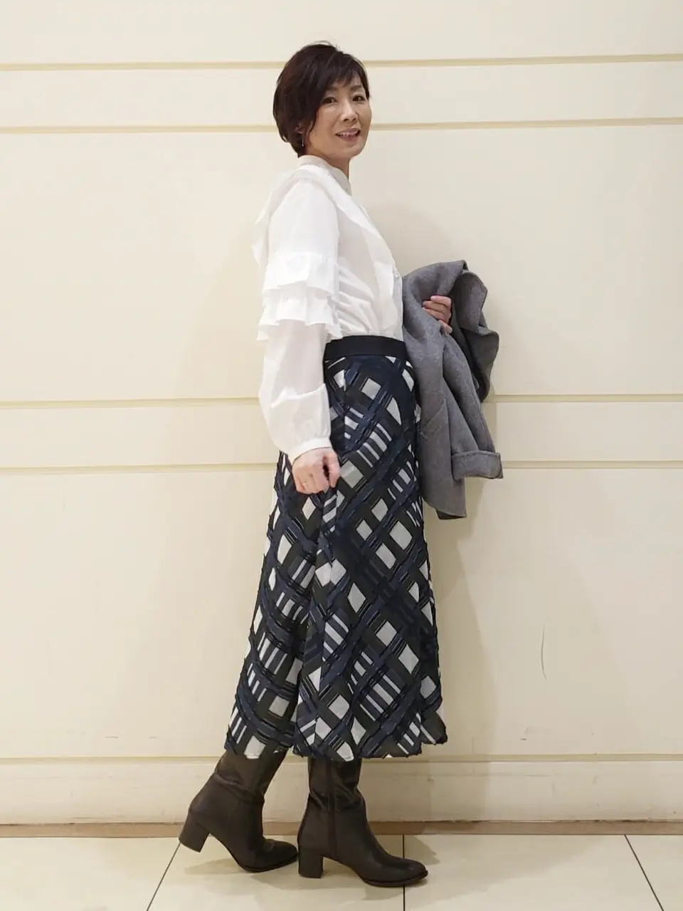 自由区 maruri コーディネート画像