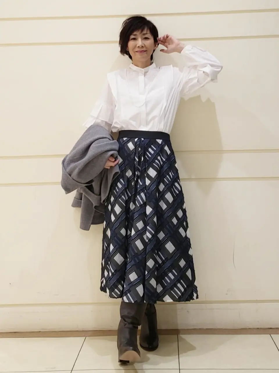 自由区 maruri コーディネート画像