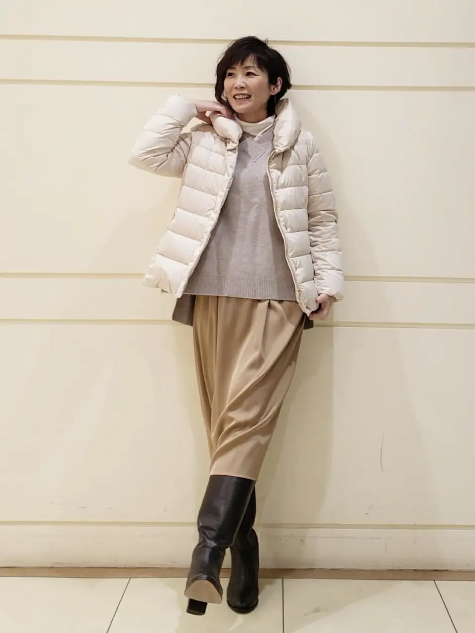 自由区 maruri コーディネート画像