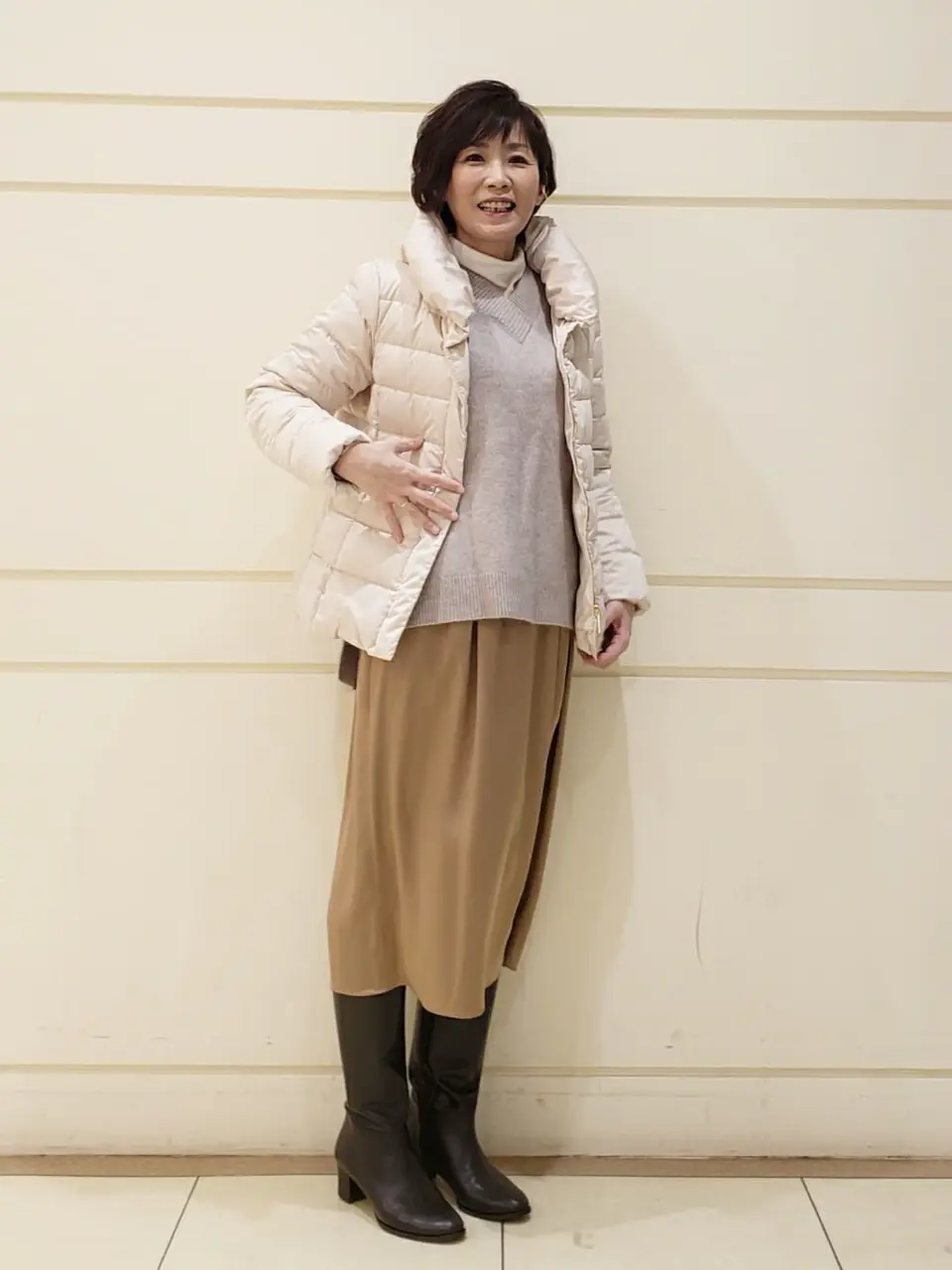 自由区 maruri コーディネート画像