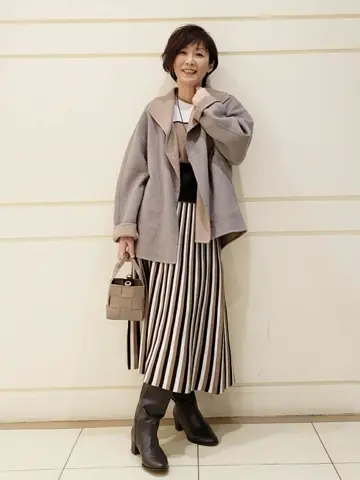 自由区 maruri コーディネート画像