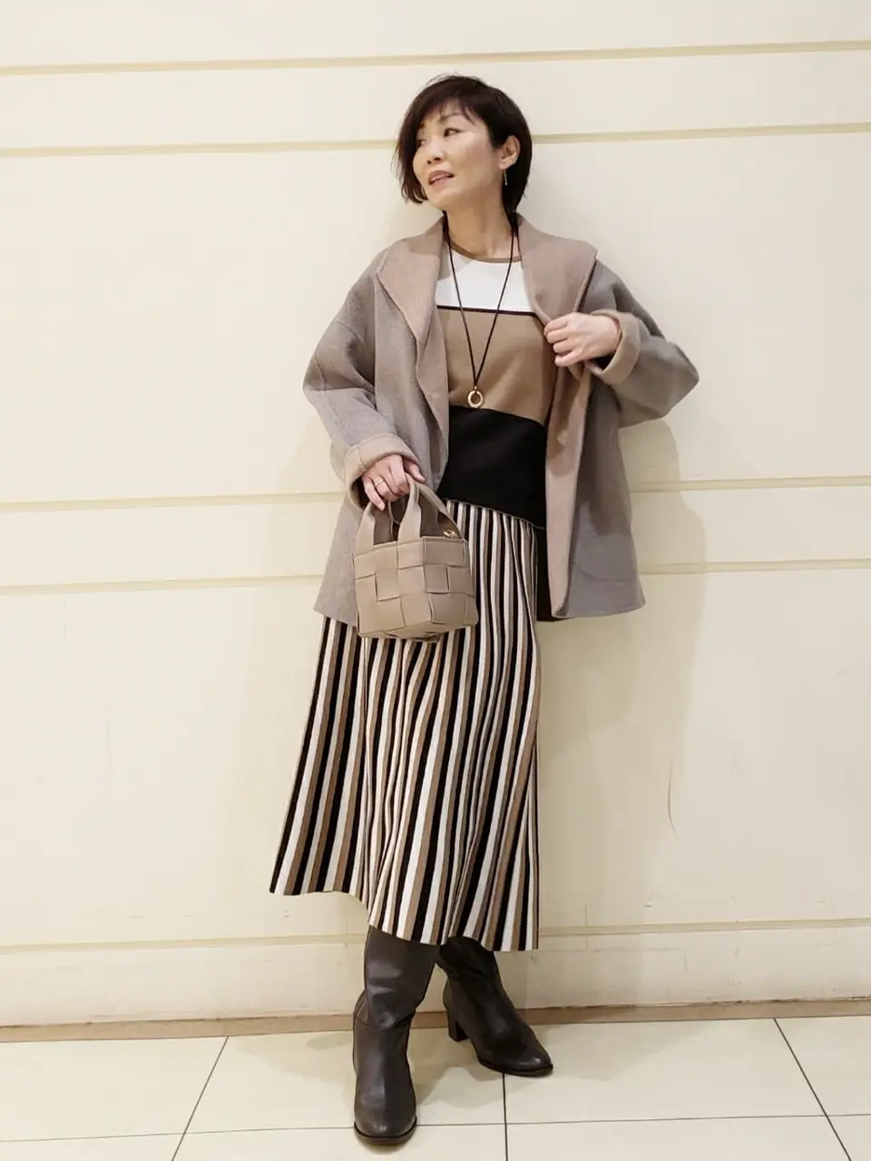 自由区 maruri コーディネート画像