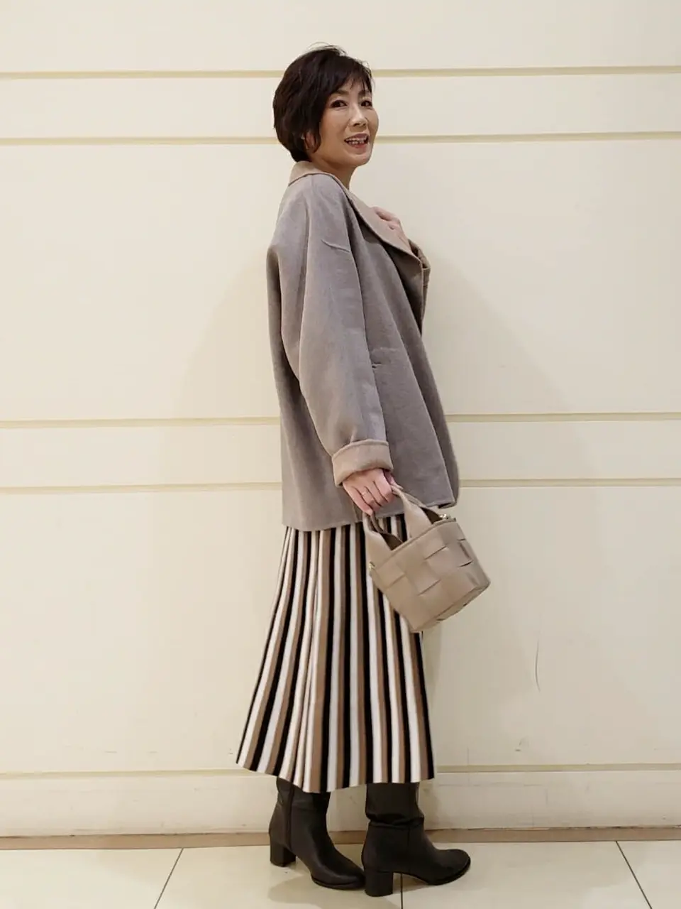 自由区 maruri コーディネート画像