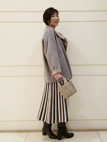 自由区 maruri コーディネート画像