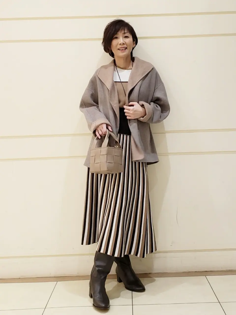 自由区 maruri コーディネート画像