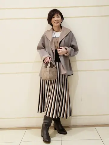 自由区 maruri コーディネート画像