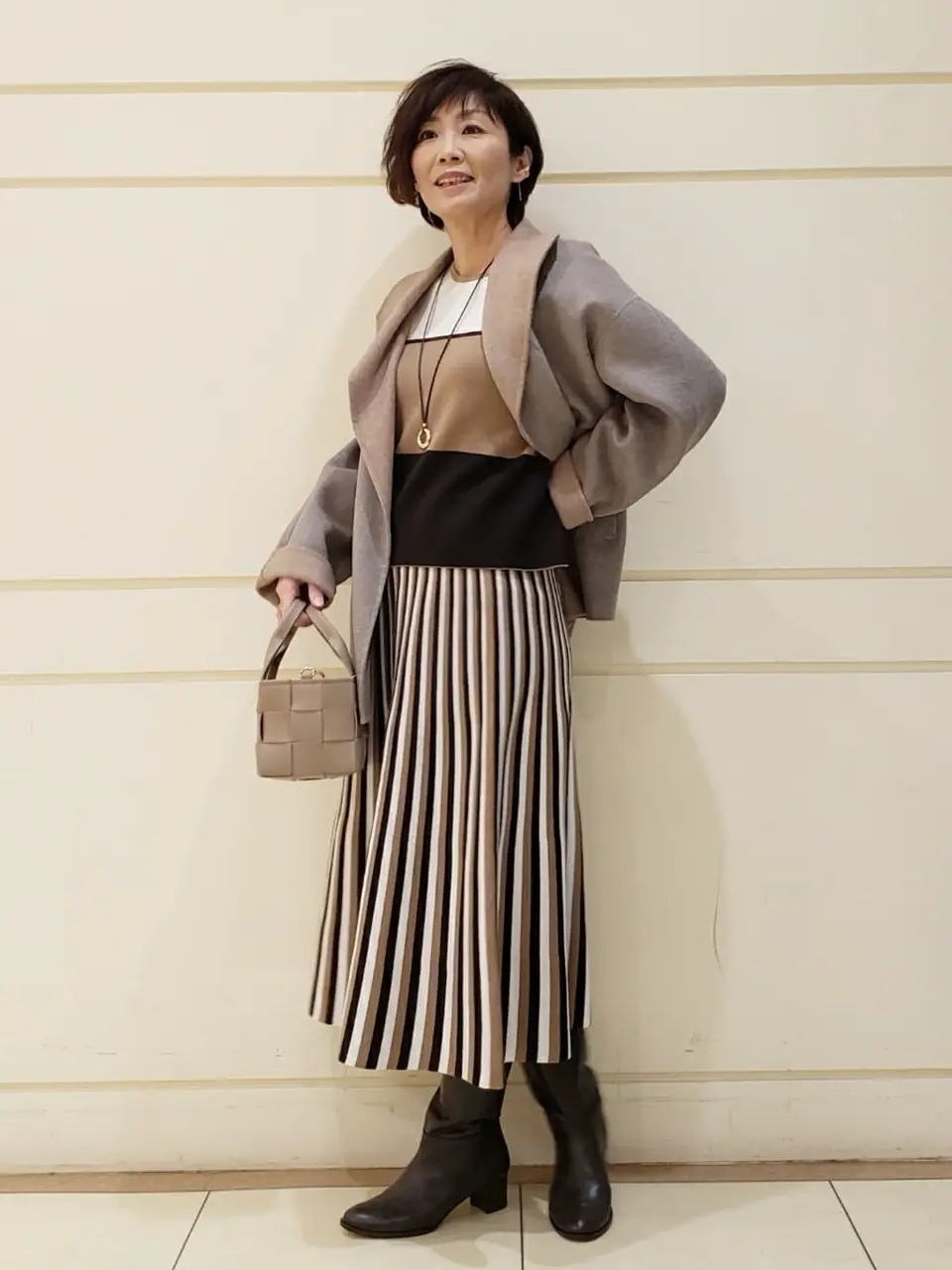 自由区 maruri コーディネート画像