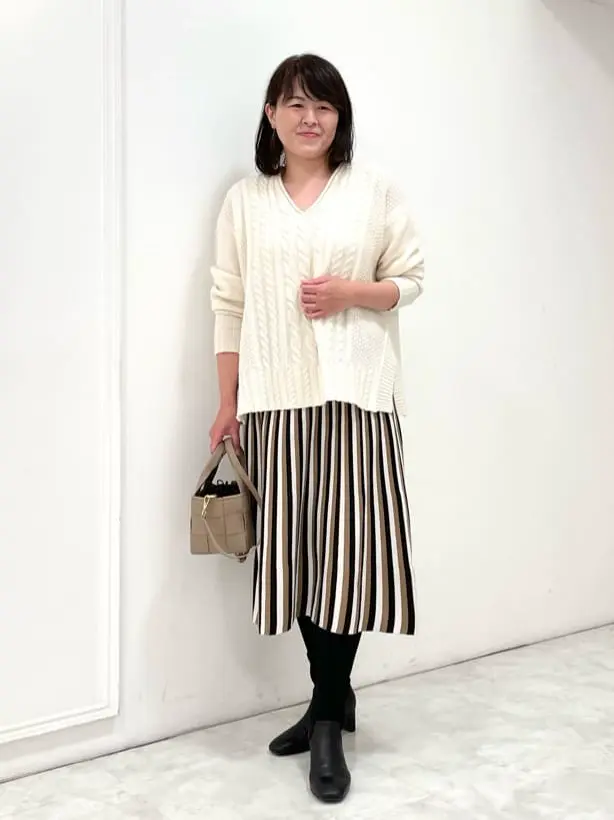 自由区 大野 コーディネート画像