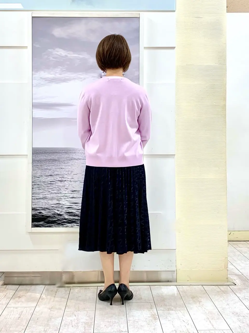 自由区 中鉢 コーディネート画像