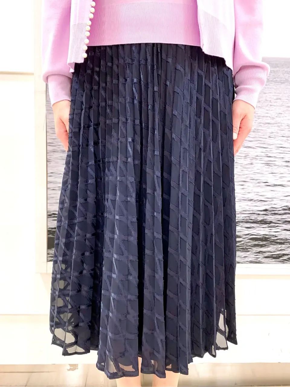 自由区 中鉢 コーディネート画像